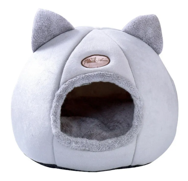Lit-sofa d'hiver pour chat, vue principale