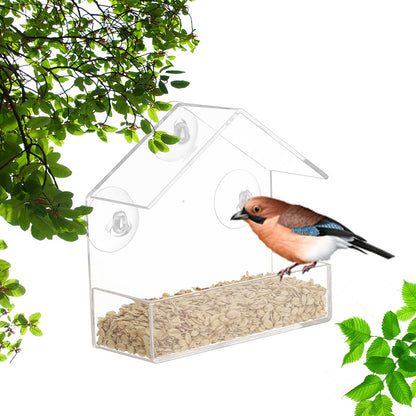 Le Cinéma Privé "Bird-Watch" – Mangeoire de Fenêtre Transparente