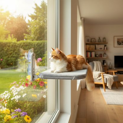 Lit de Fenêtre — Lifestyle avec chat