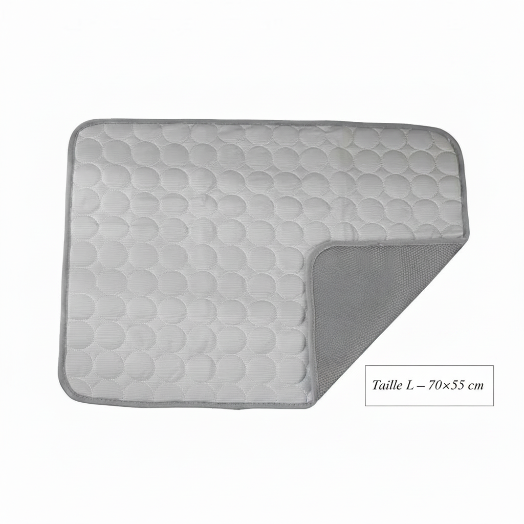 Tapis Fraîcheur “Douceur Glacée” — Technologie Ice Silk
